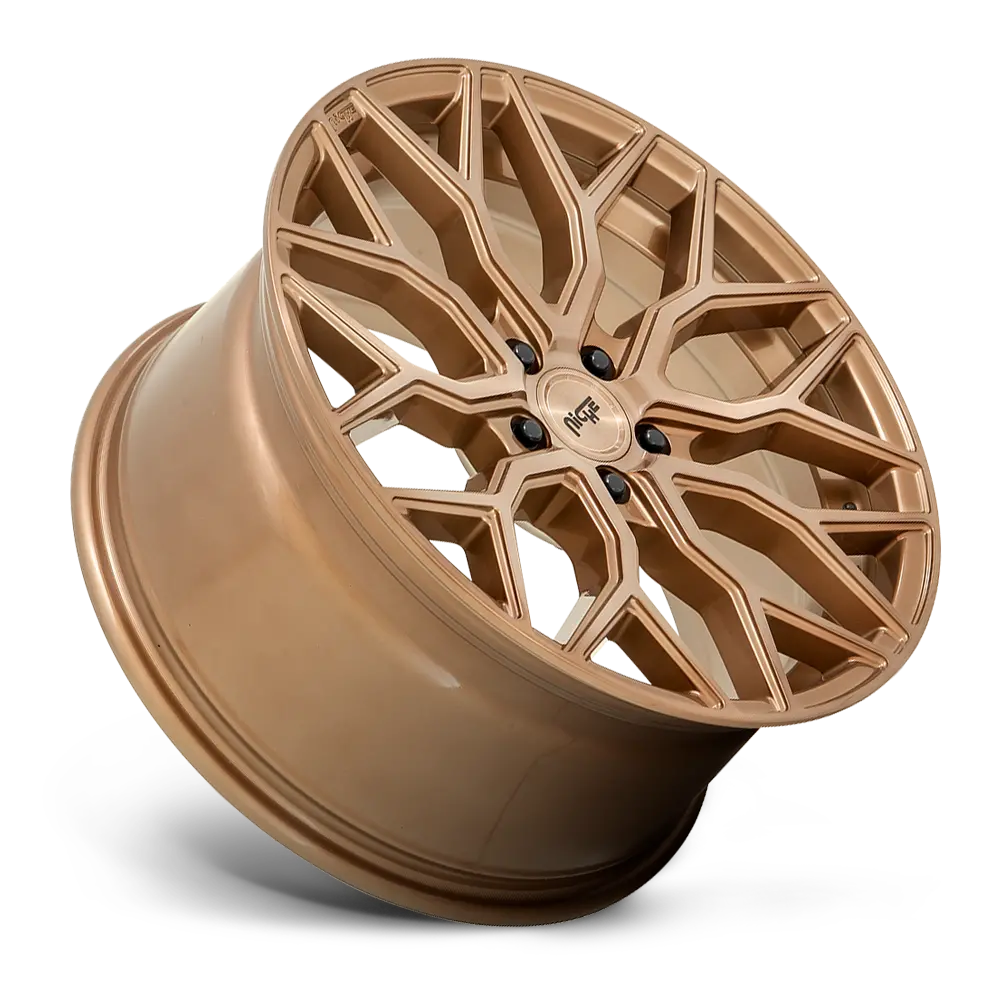 20" Niche Mazzanti Bronze Brushed Wheel 1