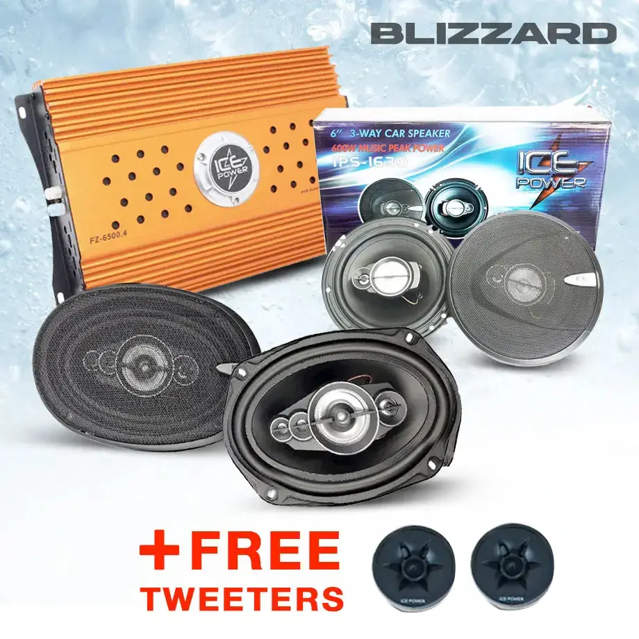 Ice Power Blizzard Audio Combo 1