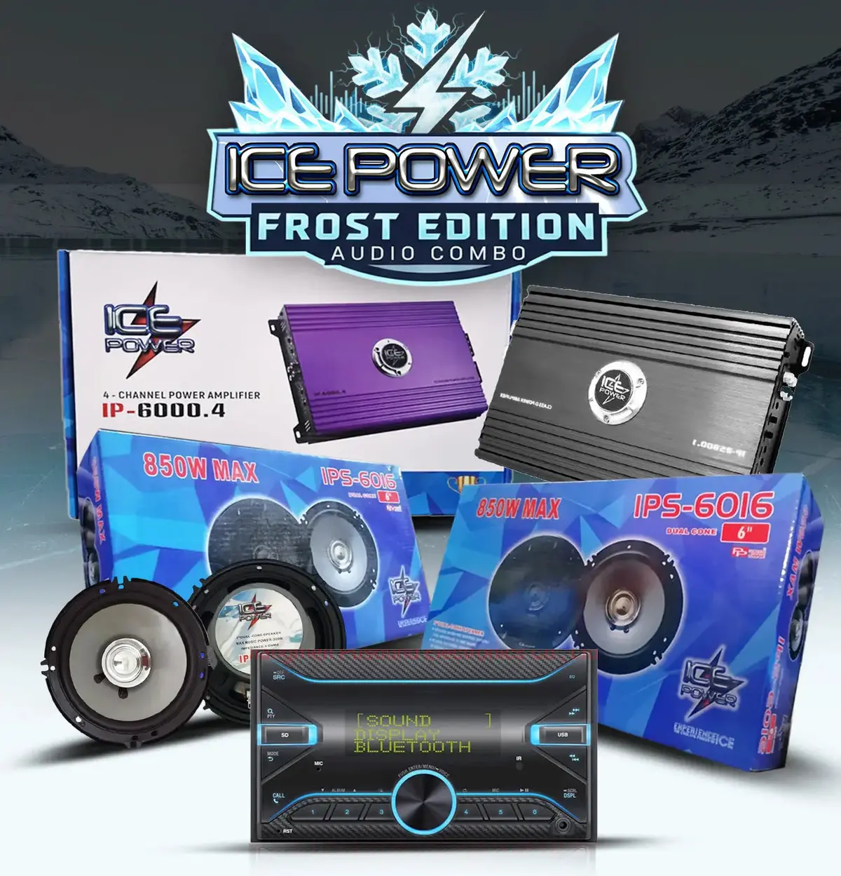 Ice Power Frost Edition Audio Combo 1