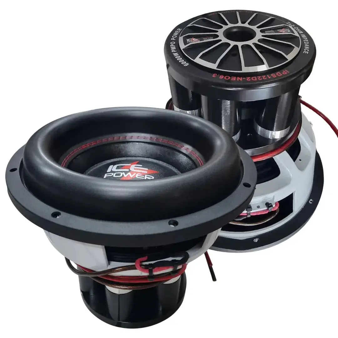 Ice Power Ipds122d2-Neo6.3 12″ Destructor Competition Series Dvc D2 Subwoofer 60 000W 1