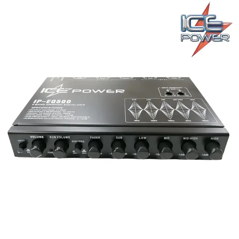 Ice Power Ip-Eq500 5-Band Equalizer 1