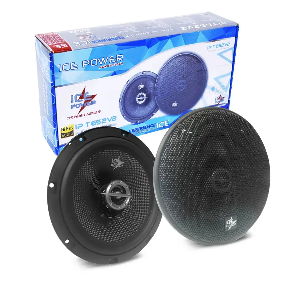 Ice Power Ip-T652v2 Thunder Series 6.5" 2-Way Coaxial Speaker (460W) 1