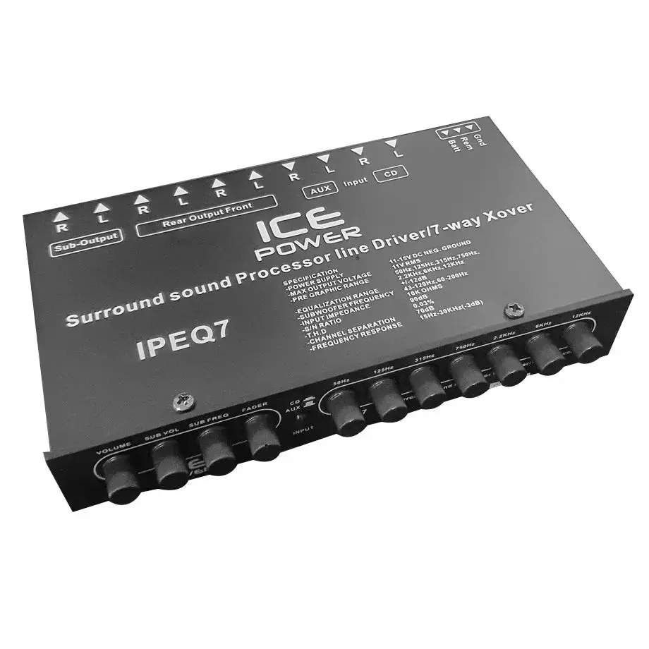 Ice Power Ipeq7 7-Band Equalizer 1