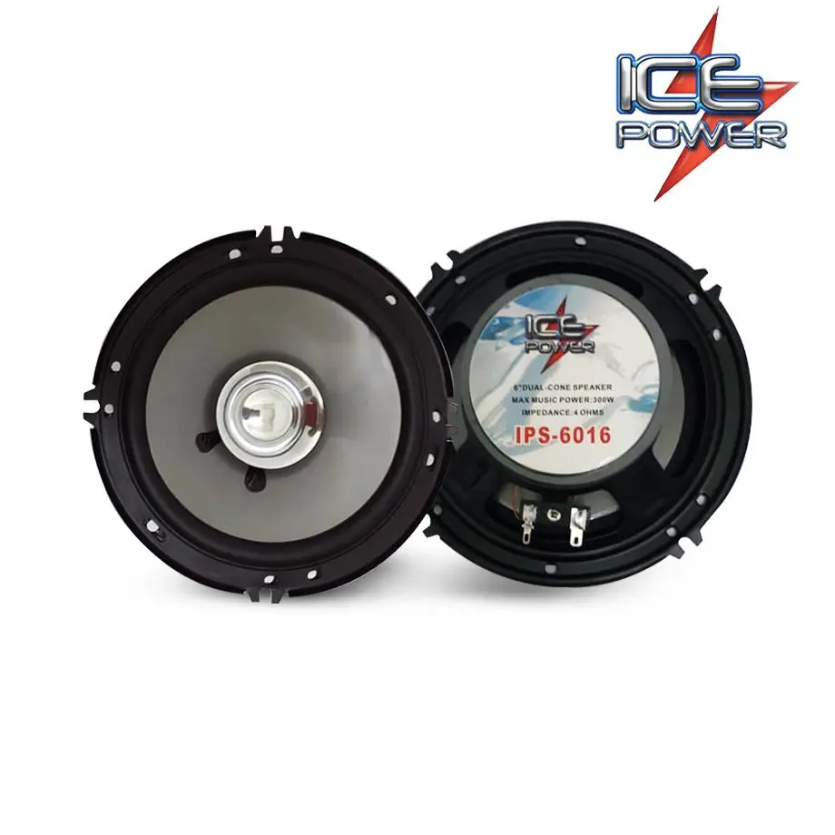 Ice Power Ips-6016 6" Dual Cone Speakers - 300W 1