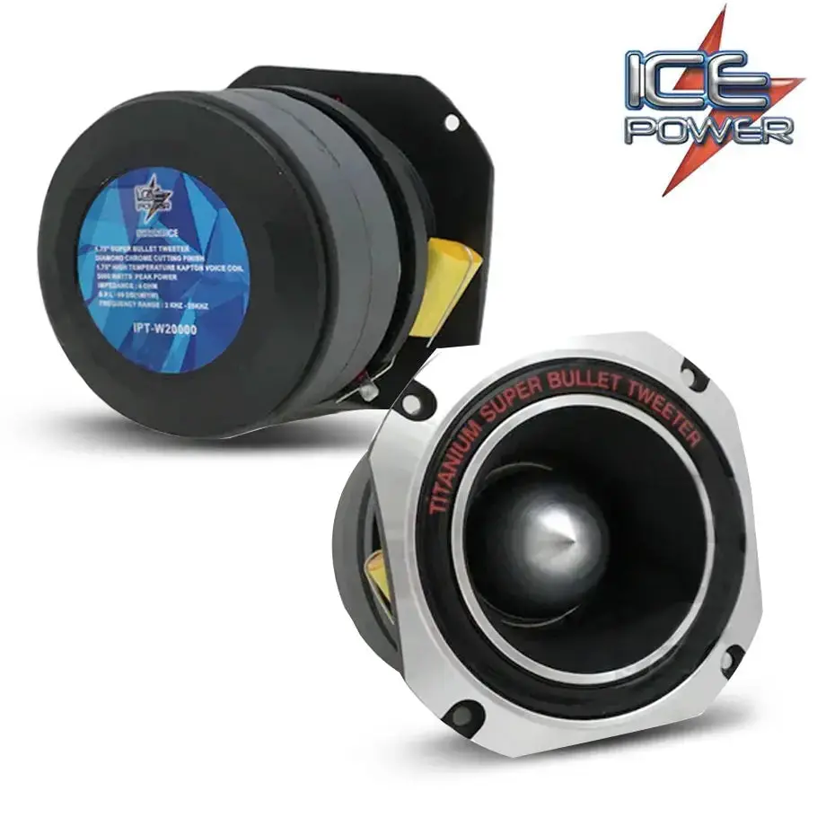 Ice Power - Ipt-W20000 Super Bullet Tweeters (5000W) 1