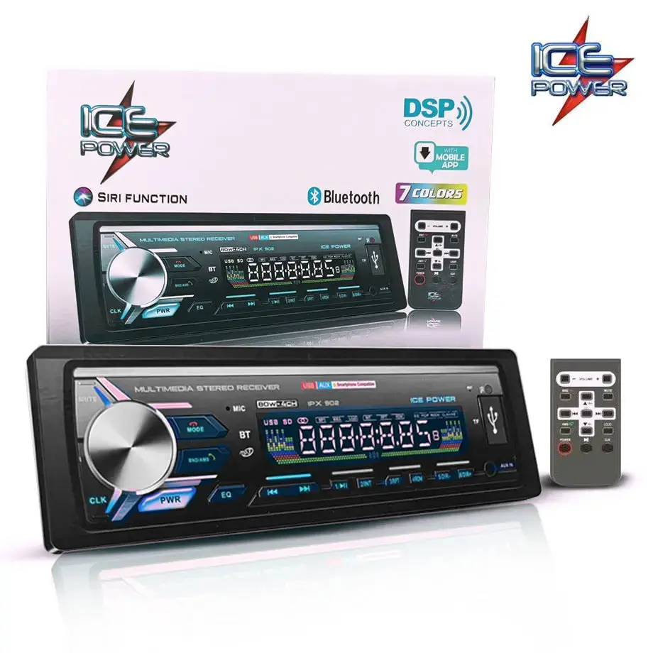 Ice Power Ipx902 Mp3 Media Player With Usb & Bluetooth 1