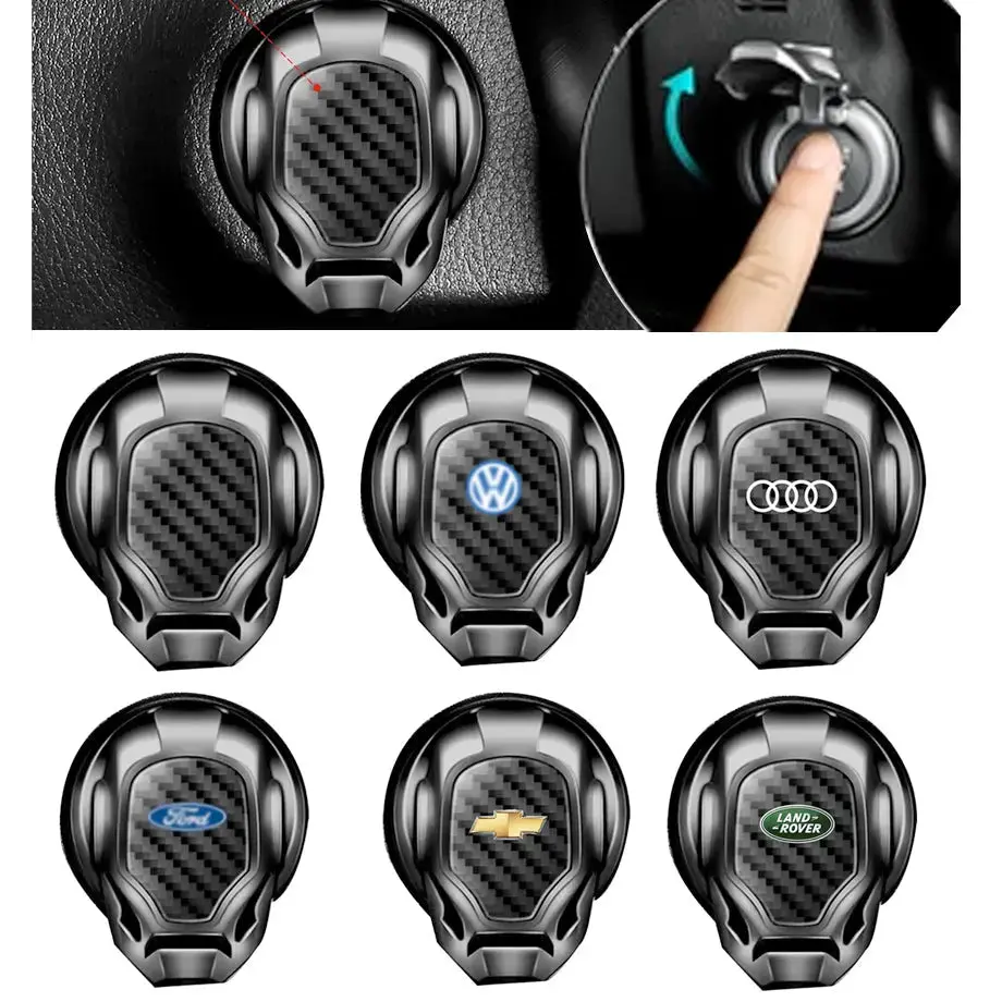 Iron Man Style Flip Up - Push Start Button Cover 1