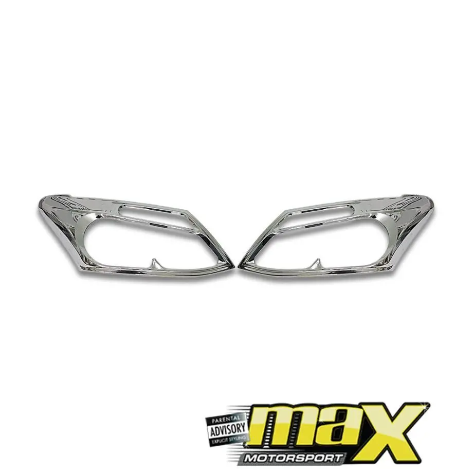 Isuzu D-Max Chrome Headlight Surrounds 1