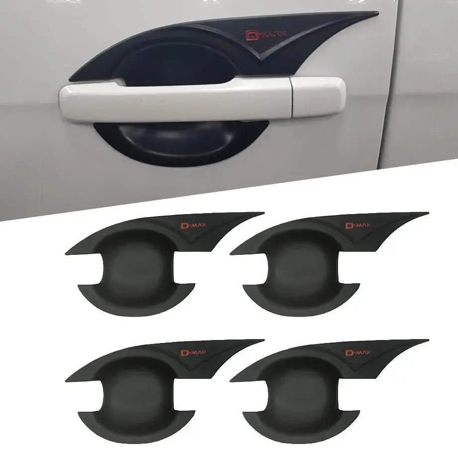 Isuzu D-Max (15-On) Door Cup Covers With Logo 1