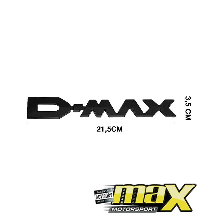 Isuzu D-Max Emblem Badge 1