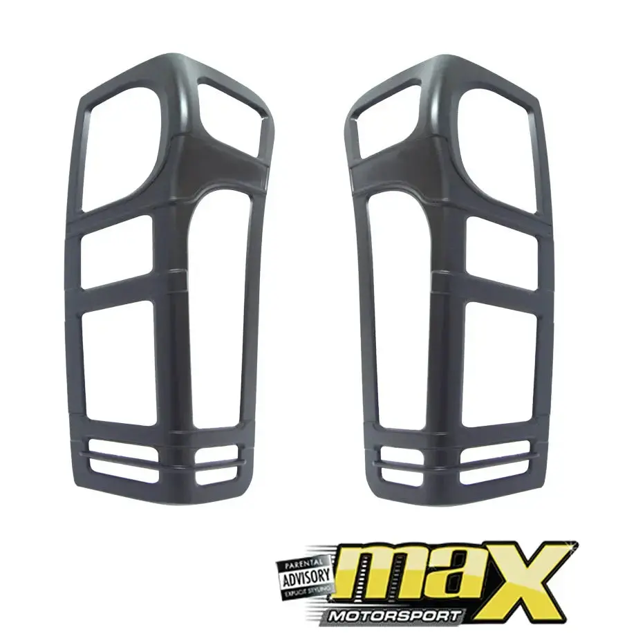 Isuzu D-Max (13-On) Black Taillight Surrounds 1