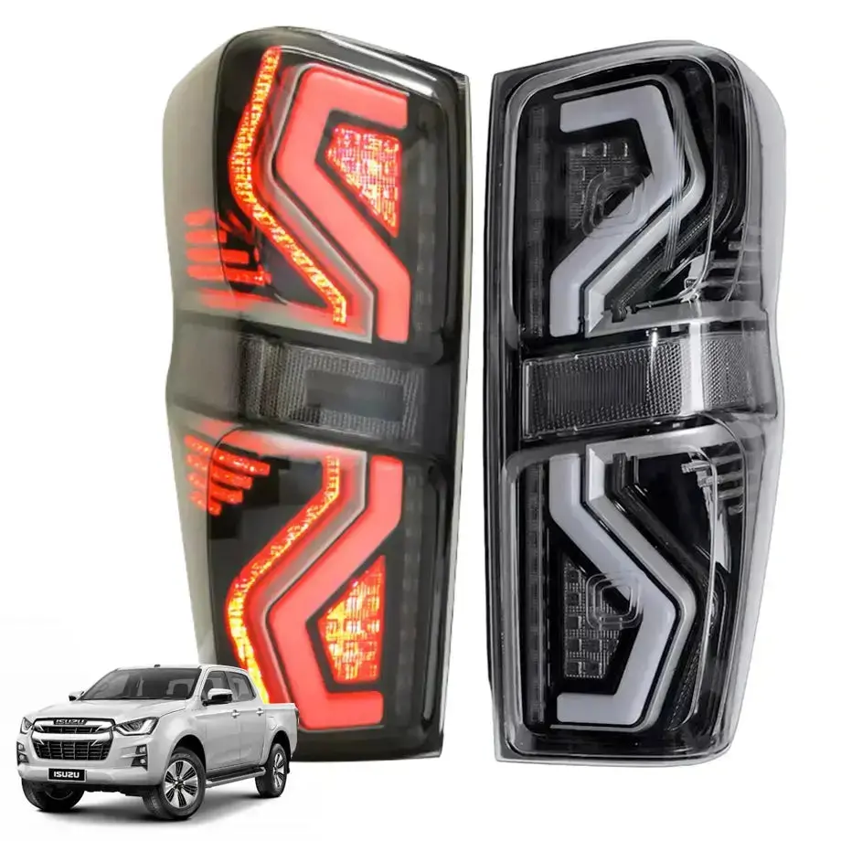 Isuzu D-Max (2021-On) 3D Bar Style Led Taillight 1