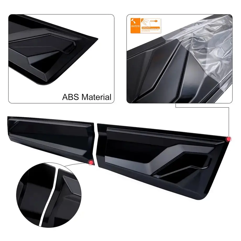 Isuzu D-Max (21-On) Smooth Plastic Door Moulding 1