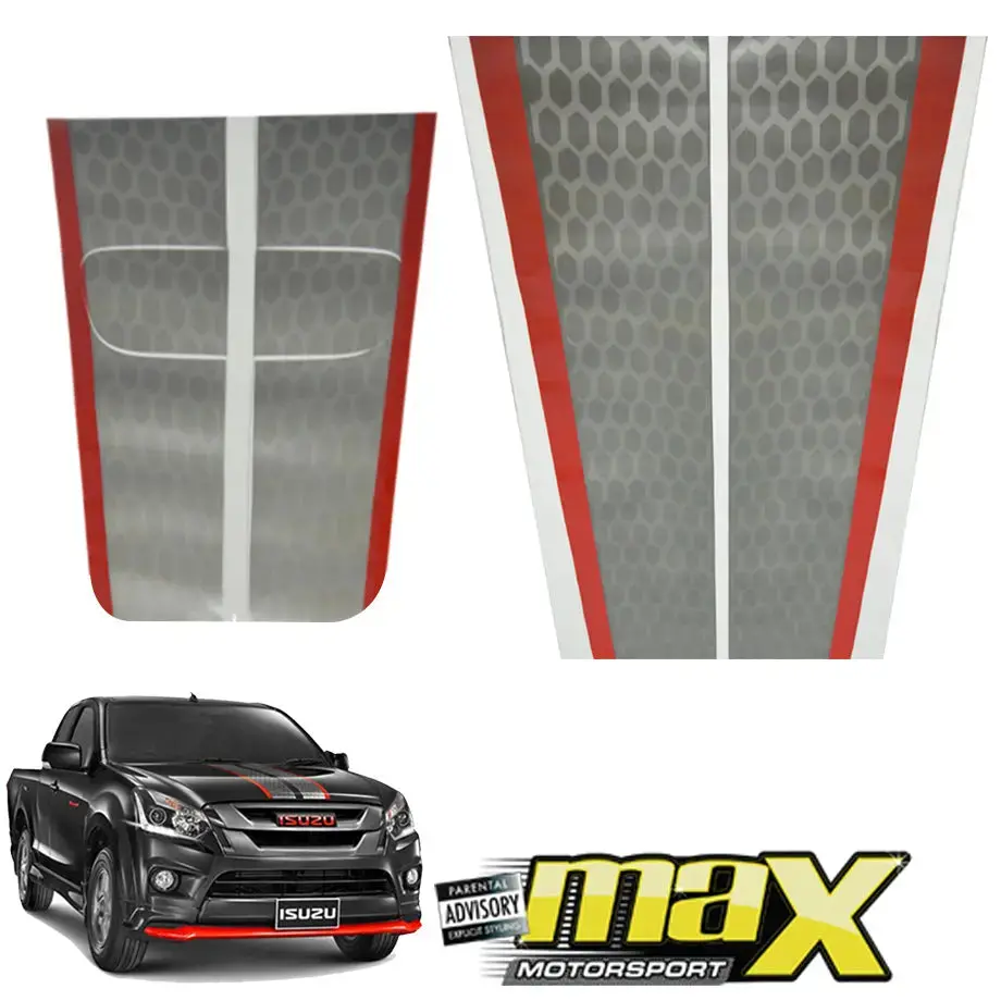 Isuzu Gt Sticker Kit - Light Grey 1