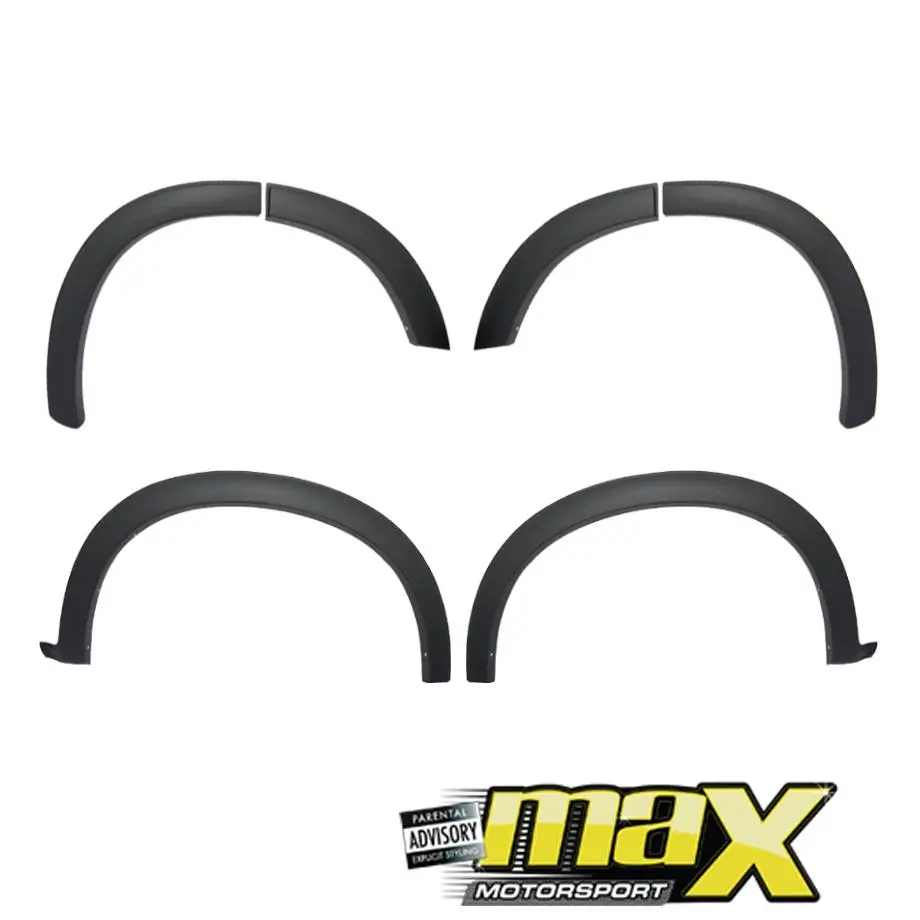 Isuzu Mu-X (17-On) Plastic Smooth Wheel Arches 1