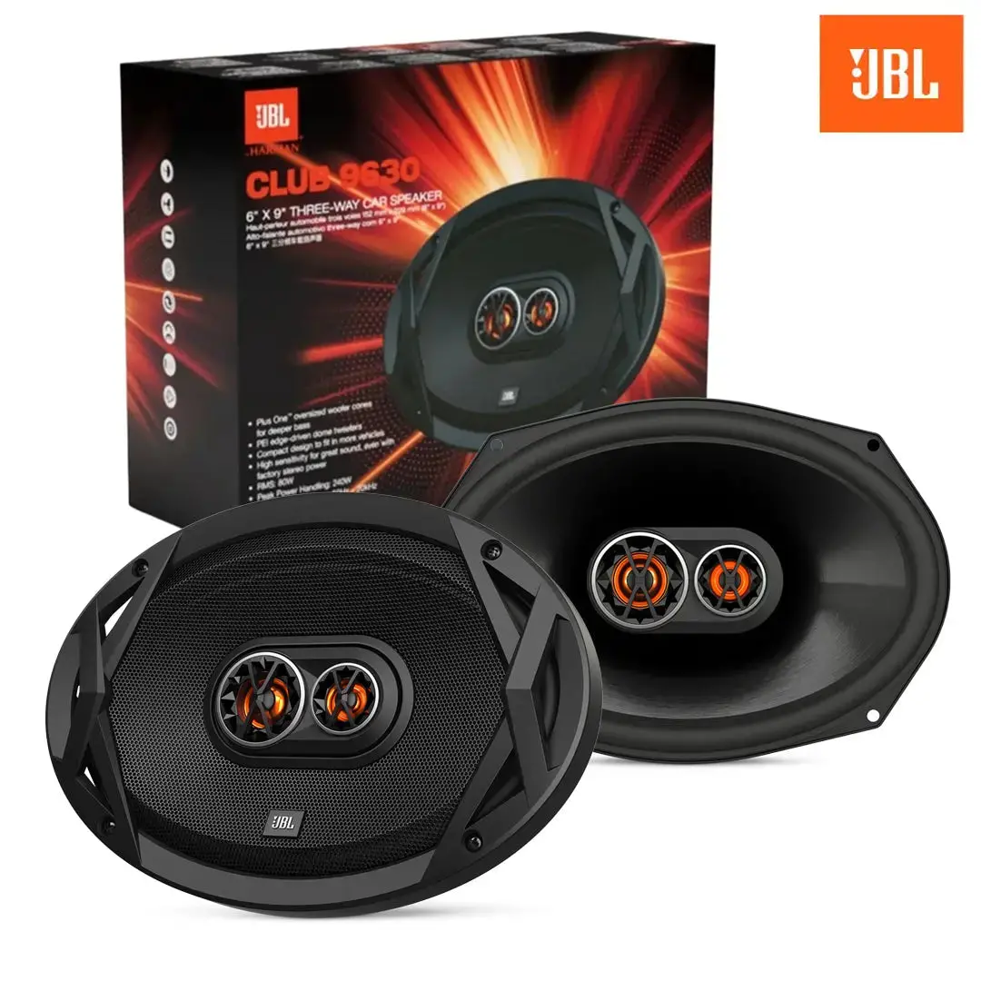 Jbl 9630 Club Series 3-Way 6X9" Speakers - 240W 1