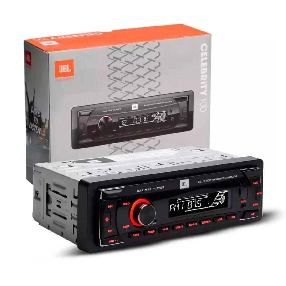 Jbl Celebrity 100 Single Din Media Player With Bluetooth & Usb 1