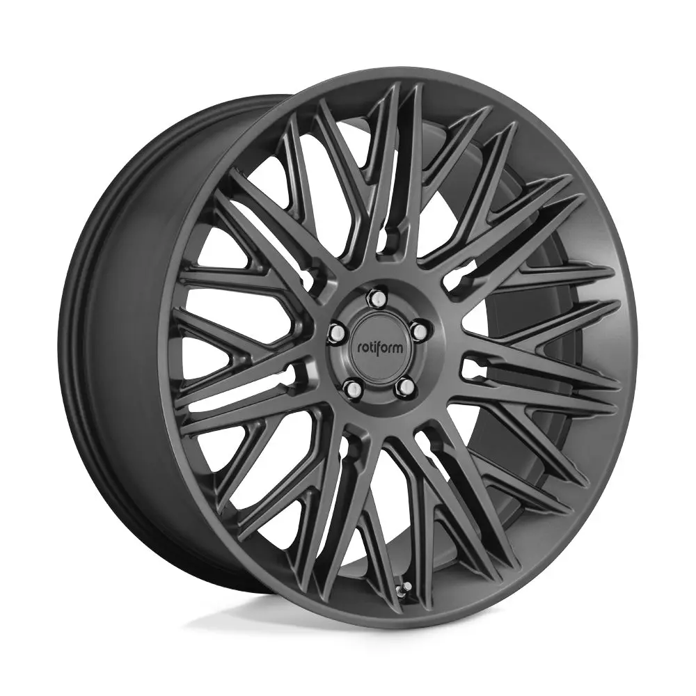 22" Rotiform Jdr Matte Anthracite Wheel 1