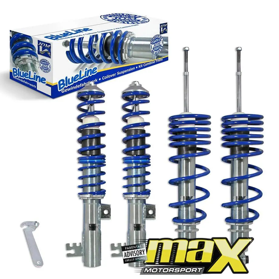 Jom Blue Line Coilover Kit (Height Adjustable) - Vw Golf 1 1