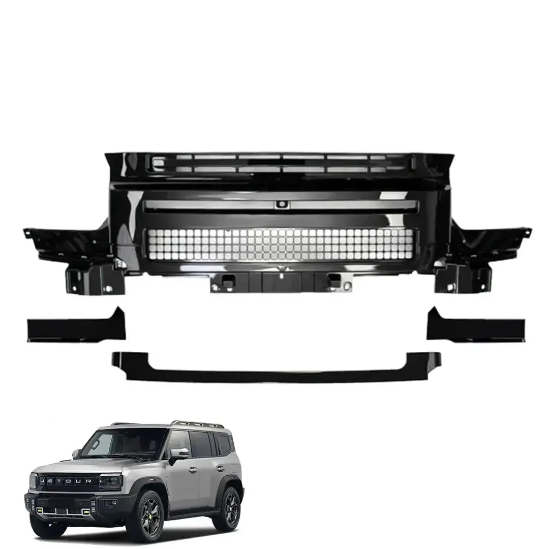 Jetour T2 (25-On) Defender Style Gloss Black Upgrade Grille 1
