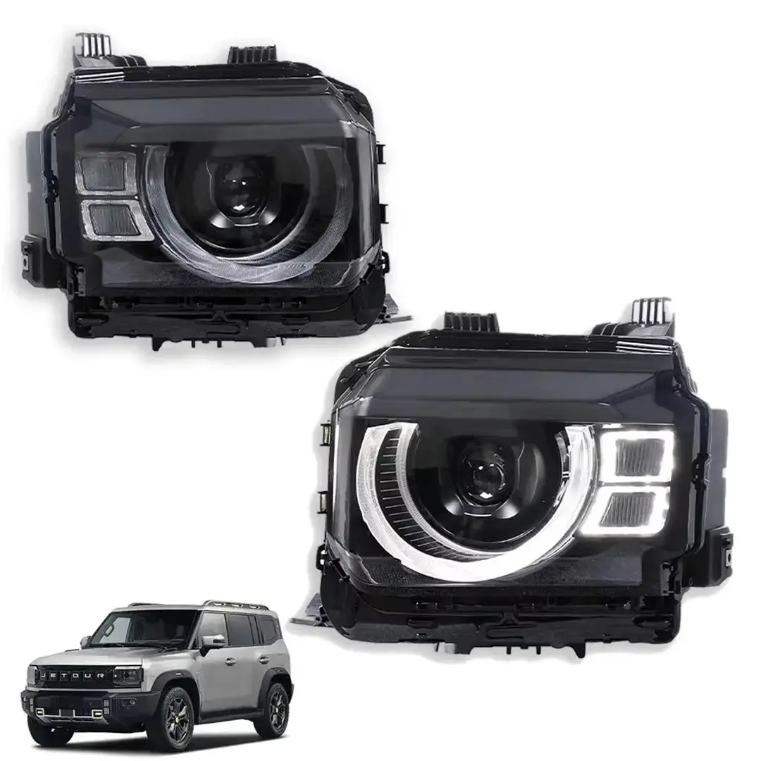 Jetour T2 (25-On) Premium Defender Style Led Upgrade Headlights 1