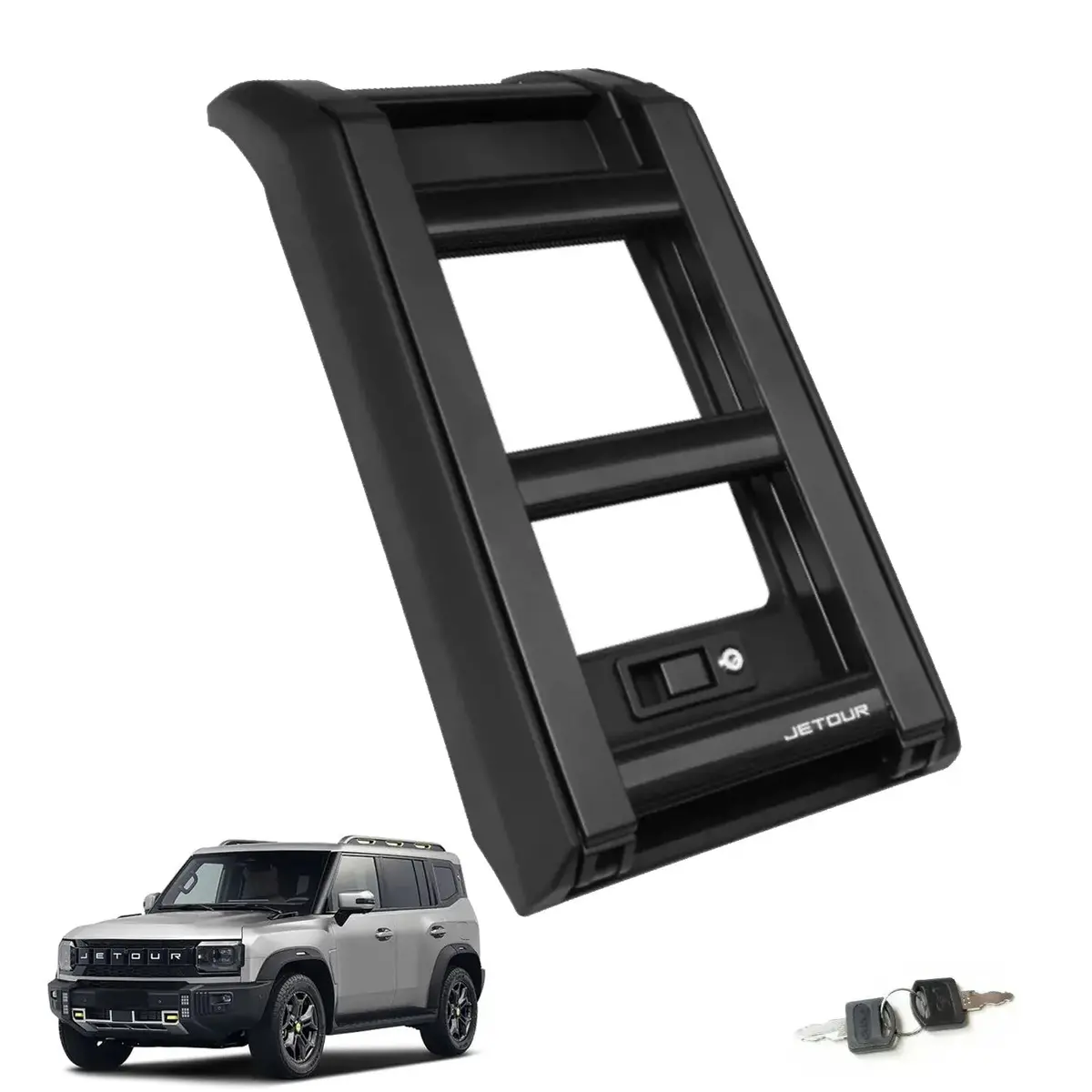 Jetour T2 (25-On) Defender Style Aluminium Folding Ladder 1