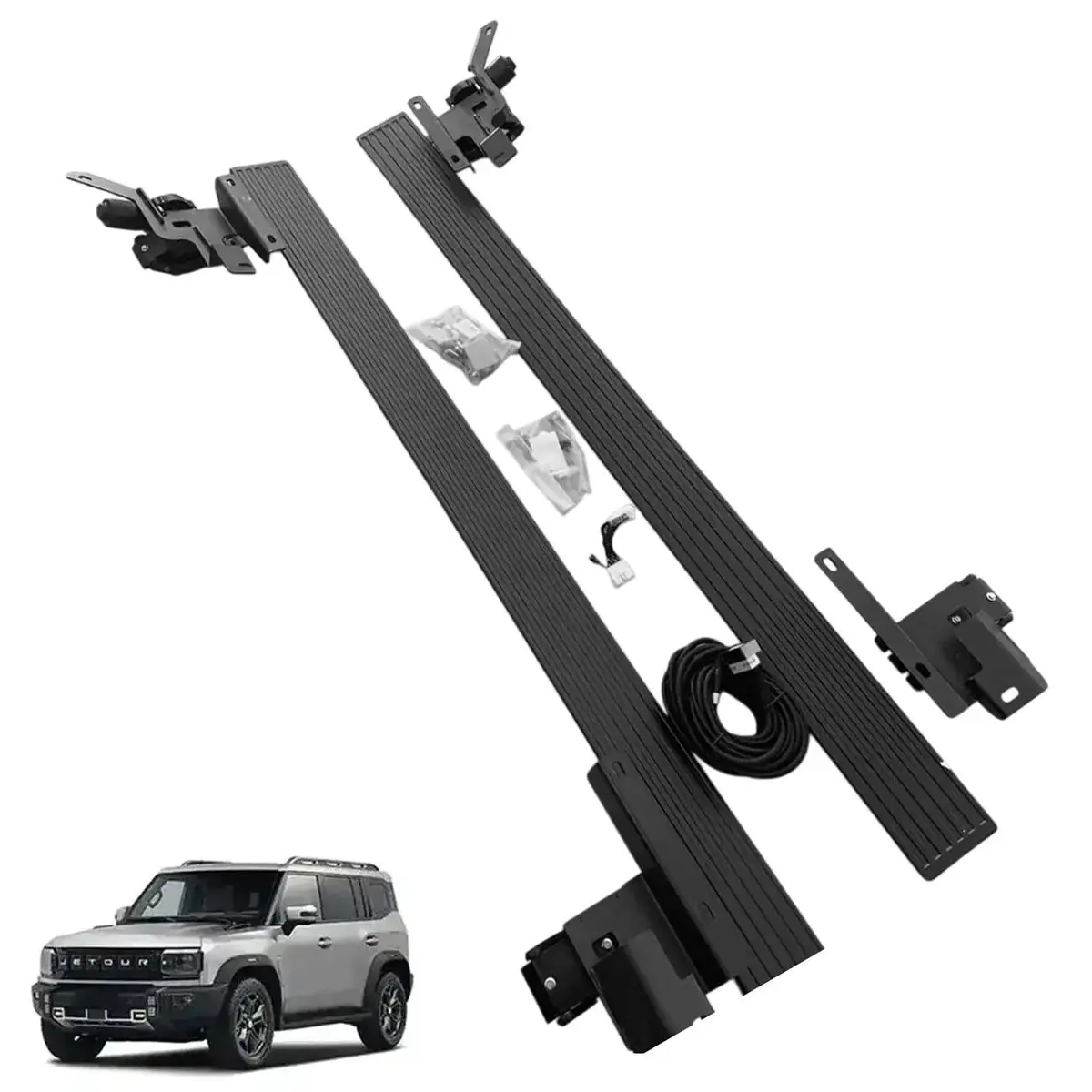 Jetour T2 (25-On) Electric Motorised Folding Side Steps 1