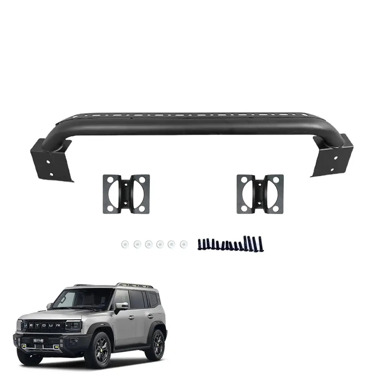 Jetour T2 (25-On) Front Bumper Led Light Bar Mount 1