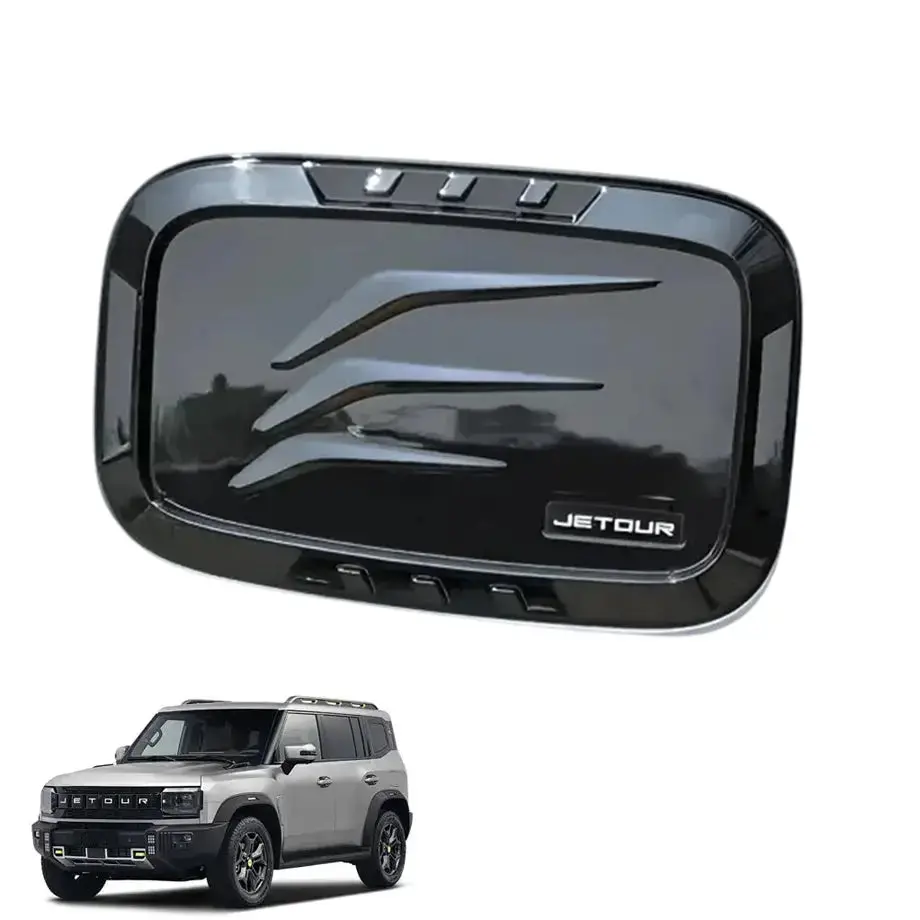 Jetour T2 (25-On) Gloss Black Fuel Cap Cover 1