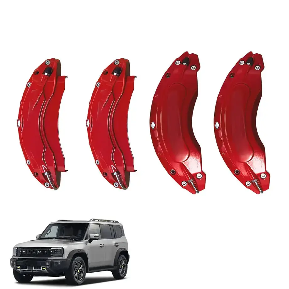 Jetour T2 (25-On) Red Aluminium Brake Caliper Covers 1