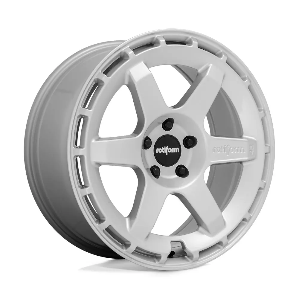 19" Rotiform Kb1 Gloss Silver - Ken Block Signature Wheel 1