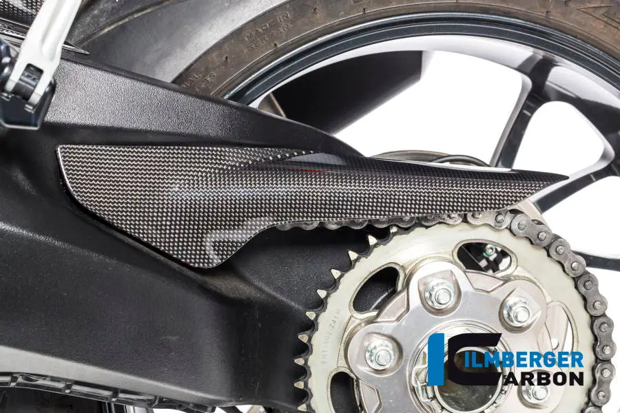 Rear Chain Guard Carbon Glossy Finish 1