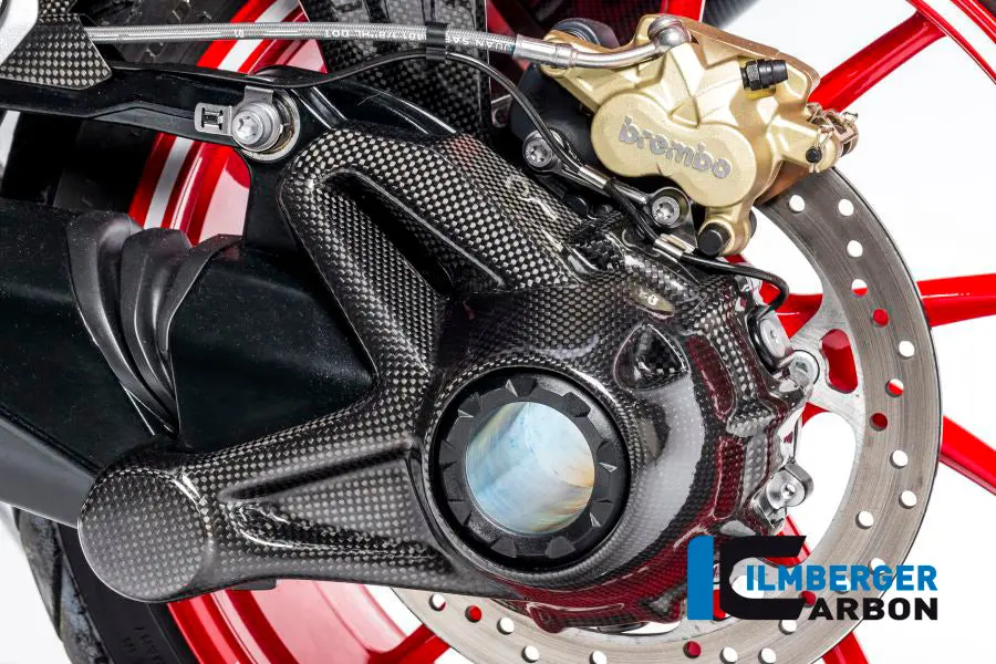 Cardan Housing Cover (Mounting Without Rear Splash Guard) Carbon For The Water-Cooled Bmw R 1200 1