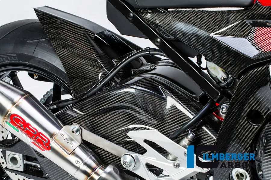 Rear Fender With Chain Guard With Abs Carbon 1