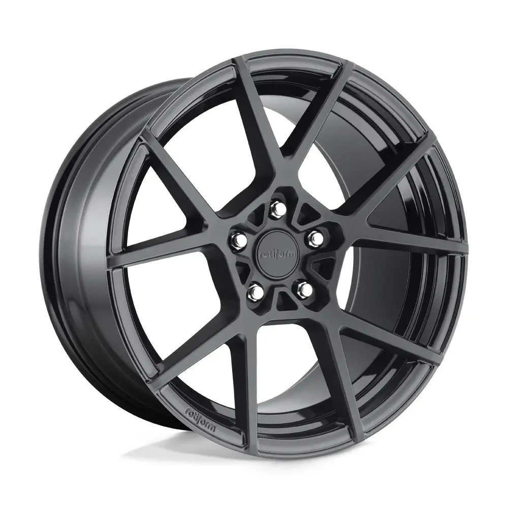20" Rotiform Kps Matte Black Wheel 1