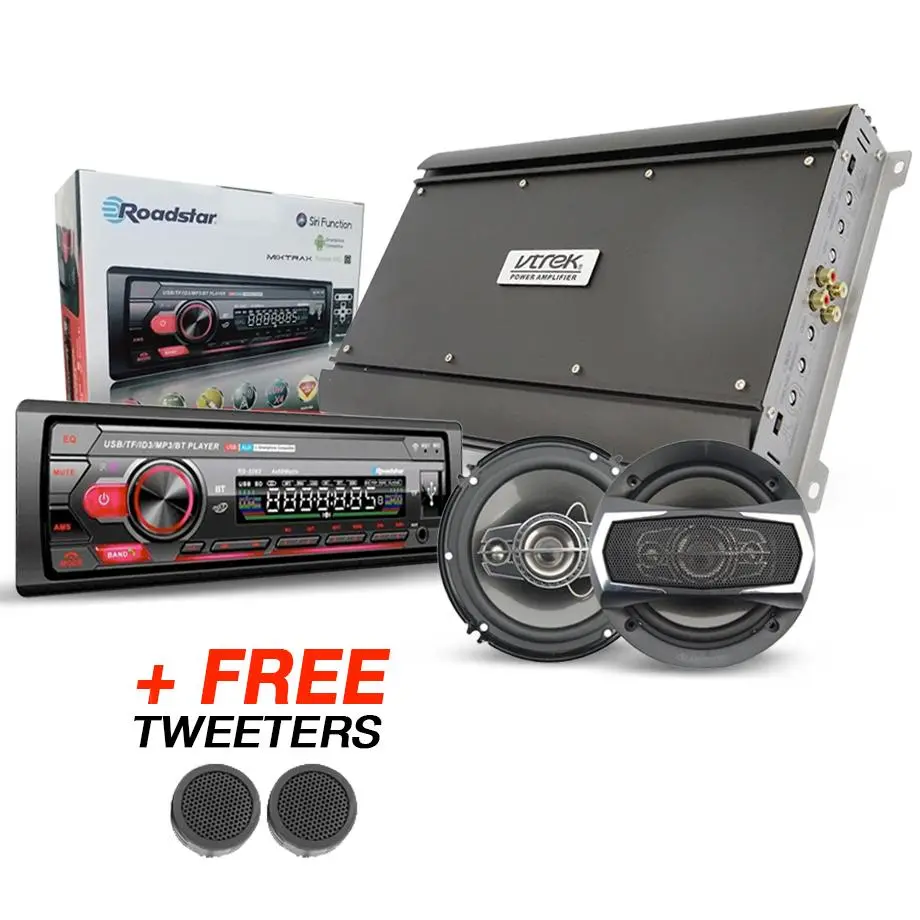 Kick Start Audio Combo + Free Tweeters 1