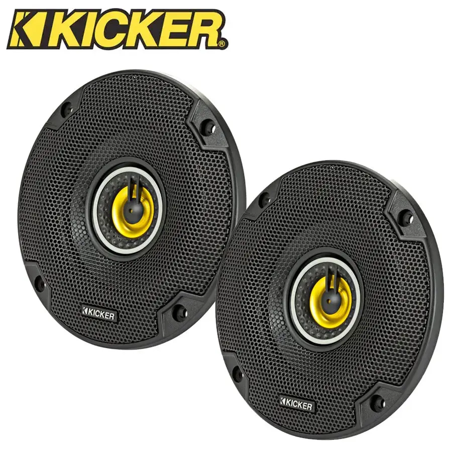 Kicker 46Csc44 Cs-Series 4" 2-Way Coaxial Speakers (150W) 1