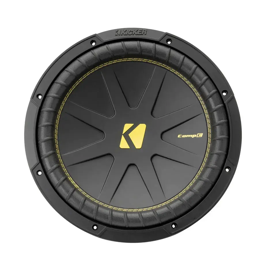 Kicker 50Cwcd124 12" Compc 4Ohm Dvc Subwoofer 600W 1