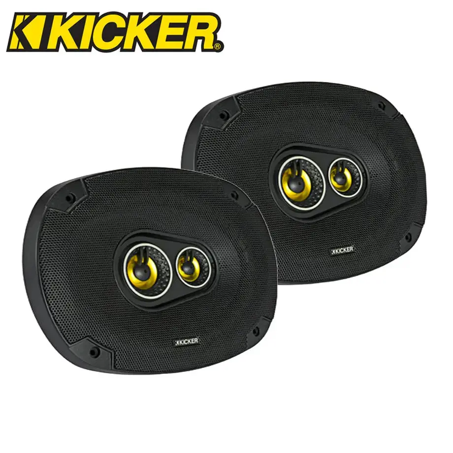 Kicker Cs Series 3-Way 6X9 Speakers (450W) 1