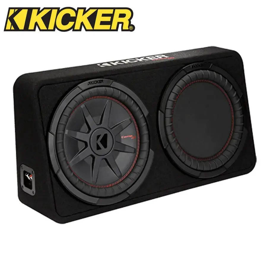Kicker Comp Rt Series 12" Slim Loaded Subwoofer Enclosure (1000W) 1