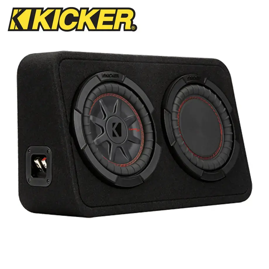 Kicker Comp Rt Series 8" Slim Loaded Subwoofer Enclosure (600W) 1