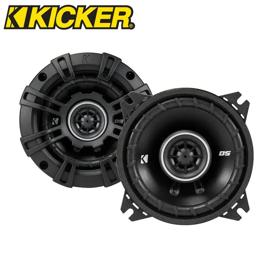 Kicker Ds Series 4" 2 Way Coaxial Speakers (120W) 1
