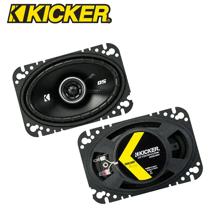 Kicker Ds Series 4X6 2-Way Speaker (120W) 1