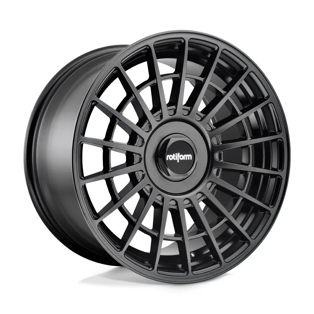 19" Rotiform Las-R Matte Black Wheel 1