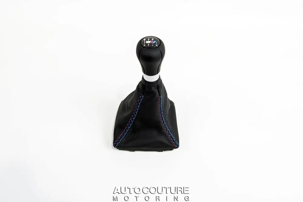 G80 M3 & G82 M4 Tri-Color Stitched Shift Boot 1
