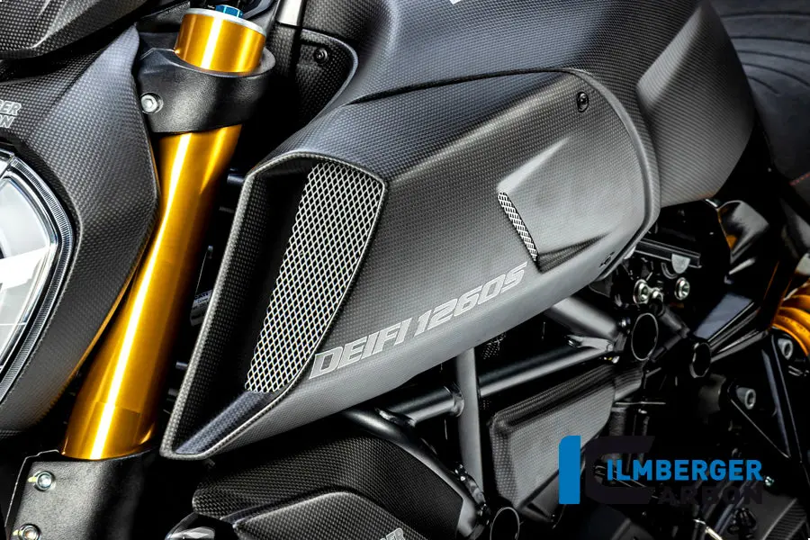Airtube Cover Left Side Matt Diavel 1260 2