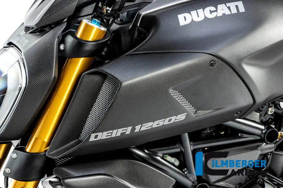 Airtube Cover Left Side Matt Diavel 1260 1