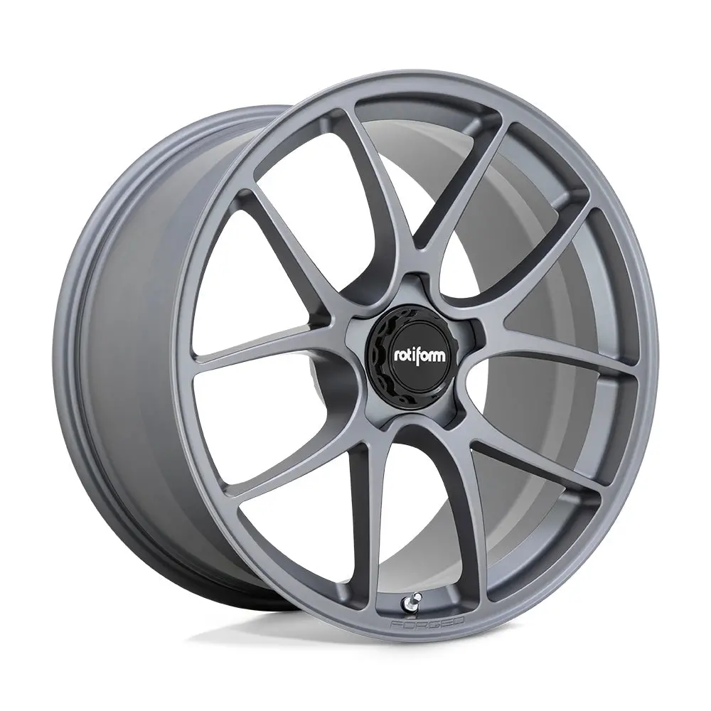21" Rotiform Ltn Satin Titanium Wheel 1