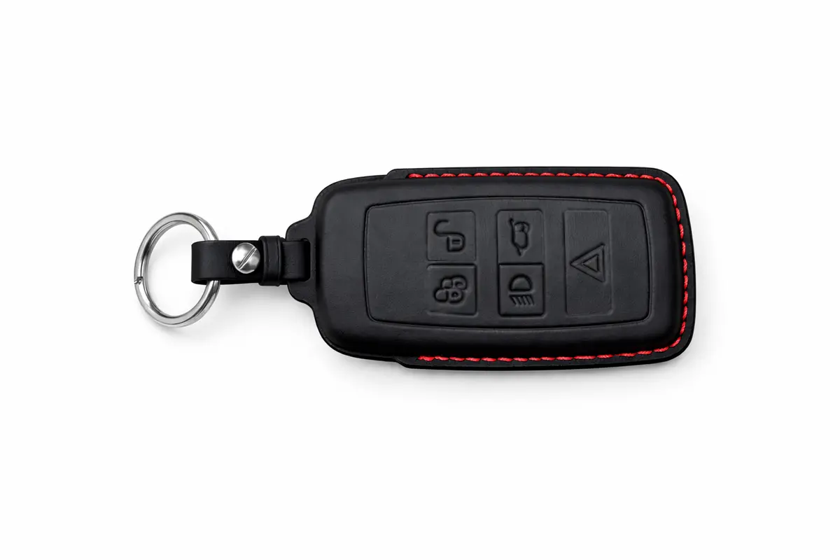 Leather Defender Key Fob 1