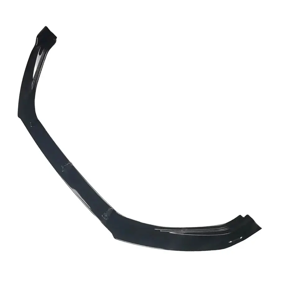 Suitable To Fit - Vw Polo 8 Aw  / Life (18-On) Gloss Black 3-Piece Front Spoiler 1